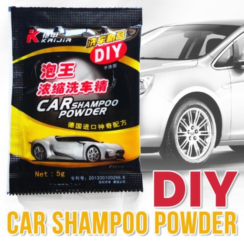 Sabun Cuci Mobil Bubuk Car Shampo Powder Cleaning Soap Wash