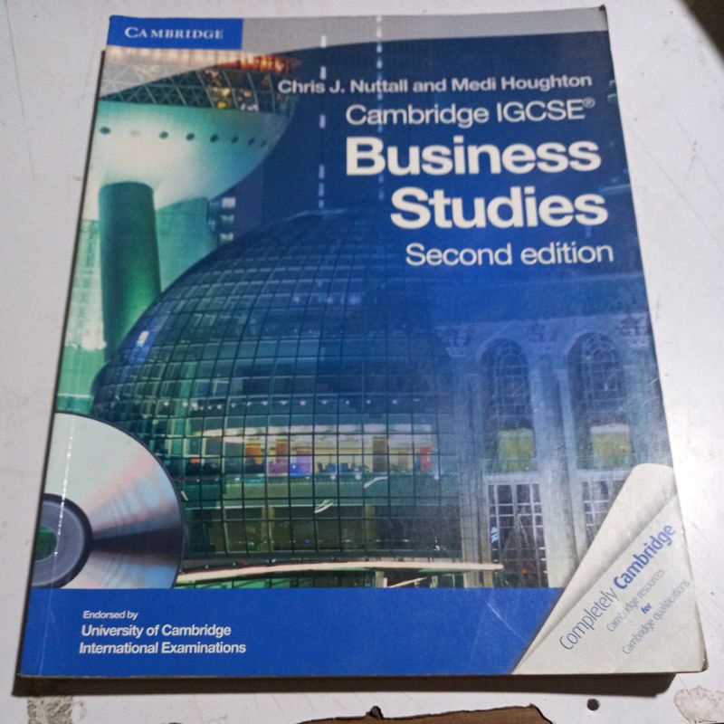Cambridge IGCSE BUSINESS STUDIES.