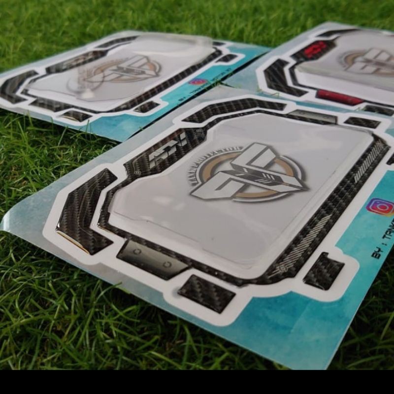 STIKER STICKER SPIDOMETER LIST CARBON HONDA ADV 150 PREMIUM