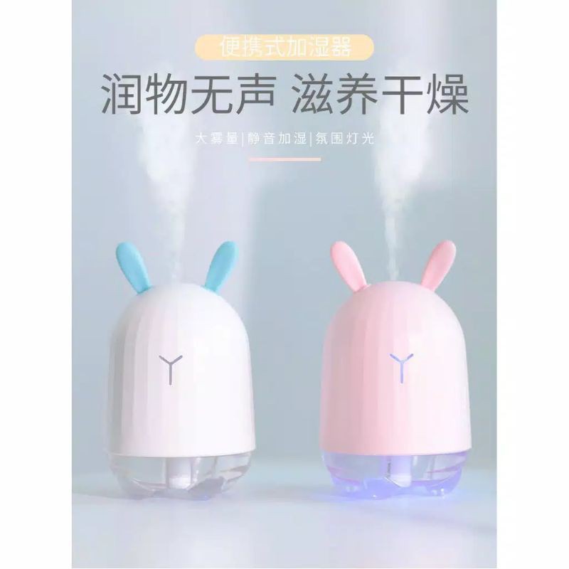 Hummidifier Diffuser Rabbit / Tempat Pengharum Ruangan Lucu/Hummidifier