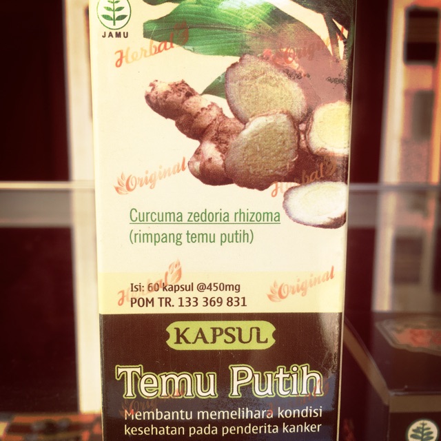 Temu Putih Obat Herbal Kanker