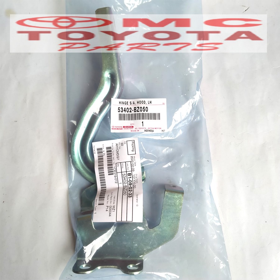 Engsel Kap Cup Motor Depan Kiri Calya Sigra 53402-BZ050