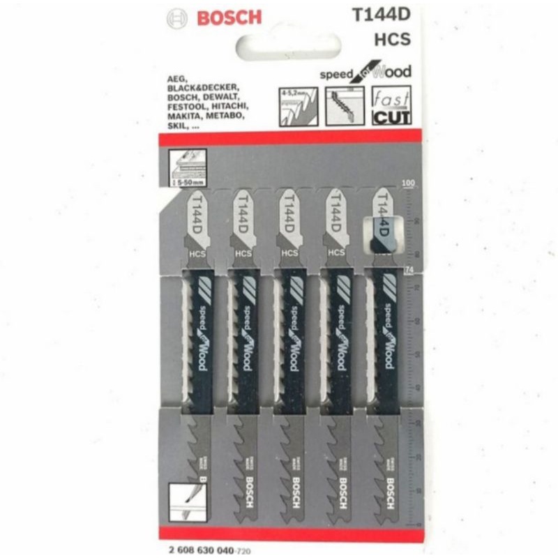 Mata Gergaji Jigsaw Bosch harga 1 pack isi 5pcs