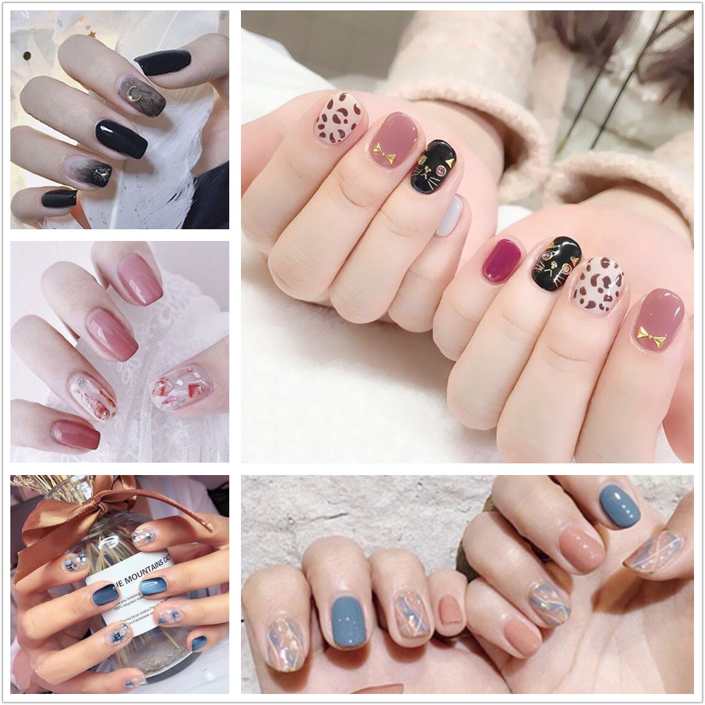 &lt;Jjoygirl&gt;DA Nail sticker motif / sticker kuku / stiker kuku / nail stiker glitter / stripes design