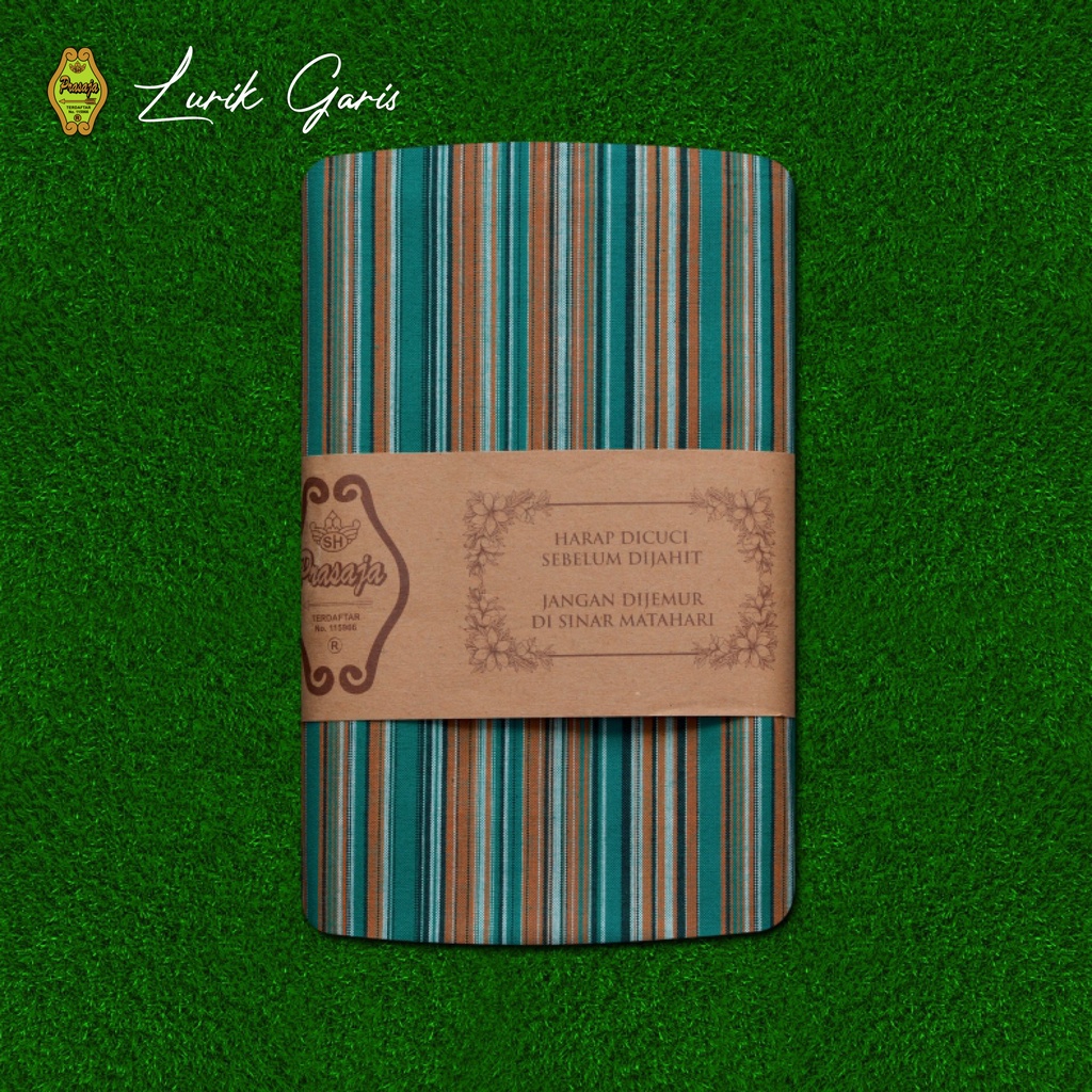 kebaya wanita Lurik Prasojo Garis Asri  Tosca