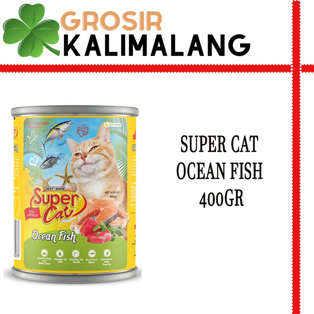 Super Cat Adult Ocean Fish 400gr