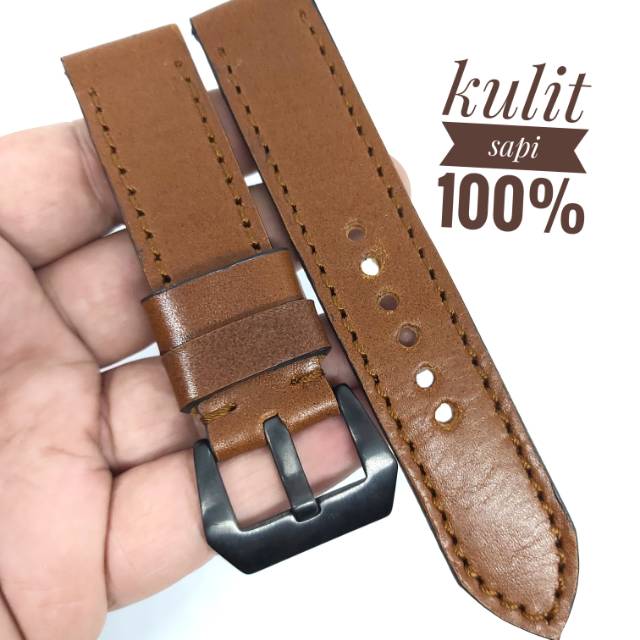 Strap Tali jam tangan kulit original berkualitas Alexandre christie expedition