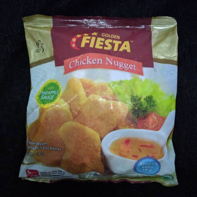 

GOLDEN FIESTA CHICKEN NUGGET 500gr