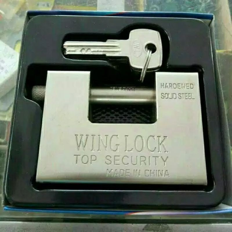 UK.94mm . Kunci , Gembok , Jumbo , Gembok , Pagar , Rumah , Wing lock