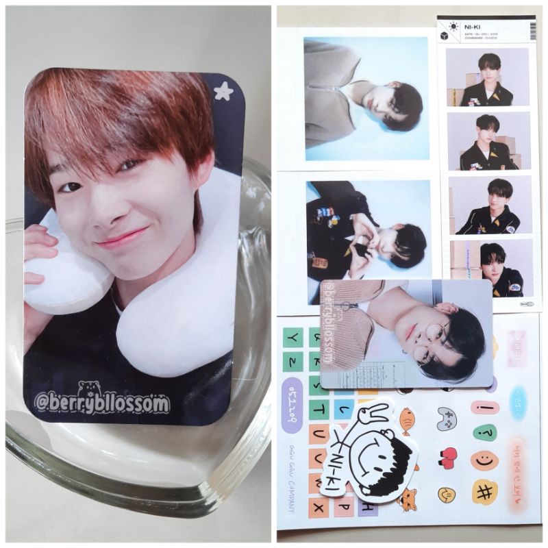 ni-ki neck pillow global & ni-ki ggu ggu set 2022