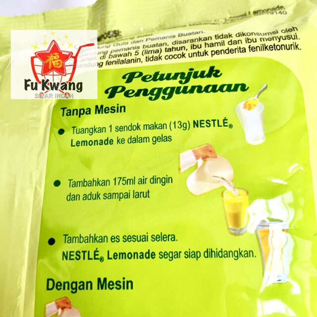 

Lainnya-Minuman-Bubuk- Nestle Lemonade Minuman Serbuk Bubuk Rasa Lemon 640 Gram -Bubuk-Minuman-