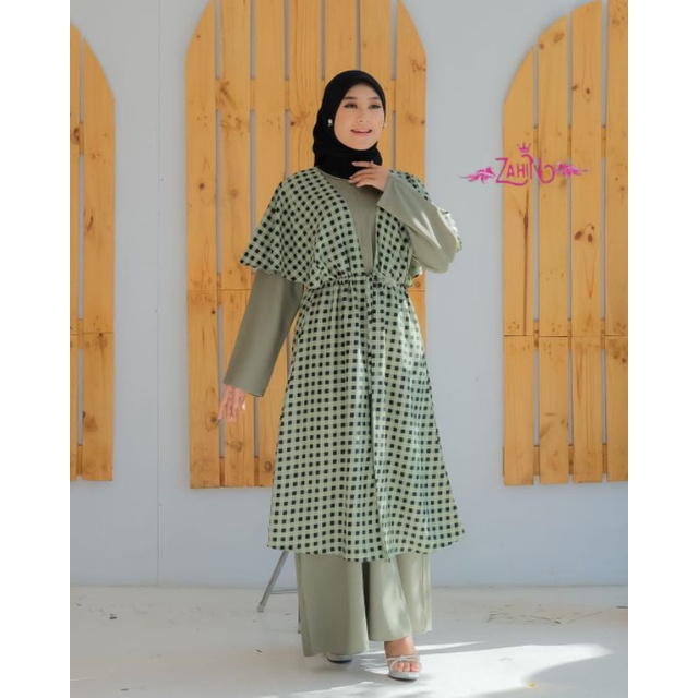 ZAHIN ORI KAMILA OUTHER // KAMILA OUTHER // NAKILA OUTER //Gamis outher // Outer // Gamis Itycrepe // Gamis muslimah