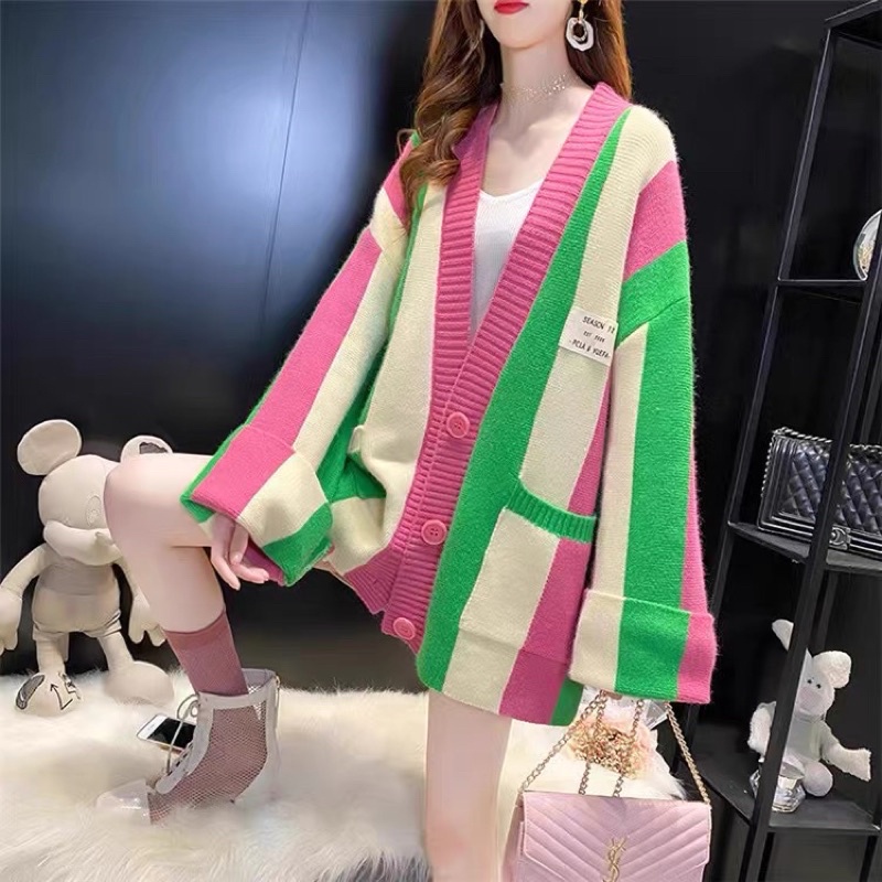 Iris Knit Cardigan / Baju Cardigan Outer Wanita Import