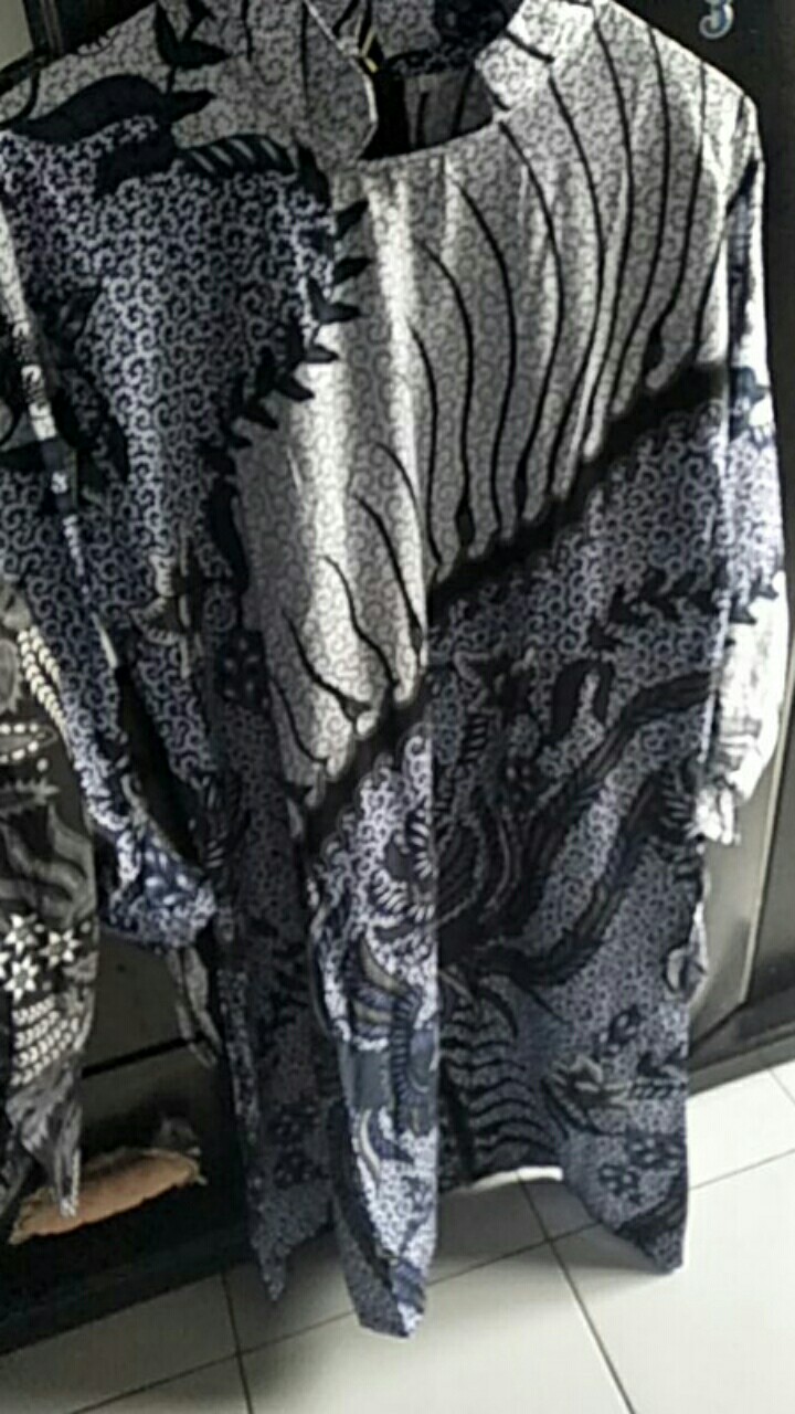 Tunik Batik Modern M L Xl Xxl Jumbo