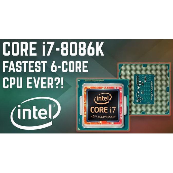 Intel Core i7-8086K (Intel 40周年記念版CPU) - library.iainponorogo 