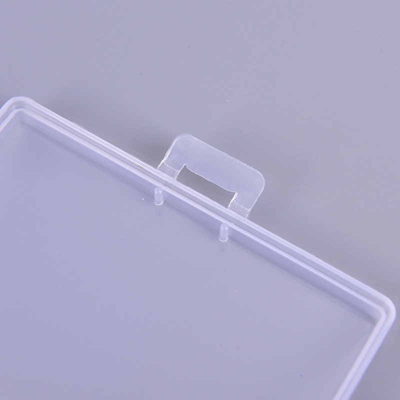 {LUCKID}2pcs/set Transparent Plastic Boxes Playing Cards Container Storage Poker Case