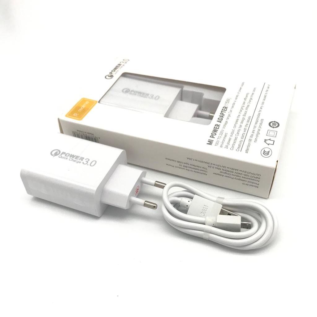 ADAPTOR - CHARGER - CASAN 5G FOR SAMSUNG - OPPO - VIVO - XIAOMI - REALME USB MICRO