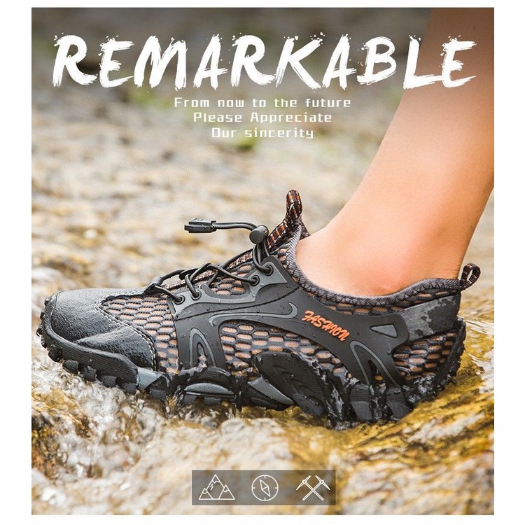 {FREE BOX} Sepatu Hiking Outdor Sepatu Gunung Pria Wanita Low Termurah KJ-51