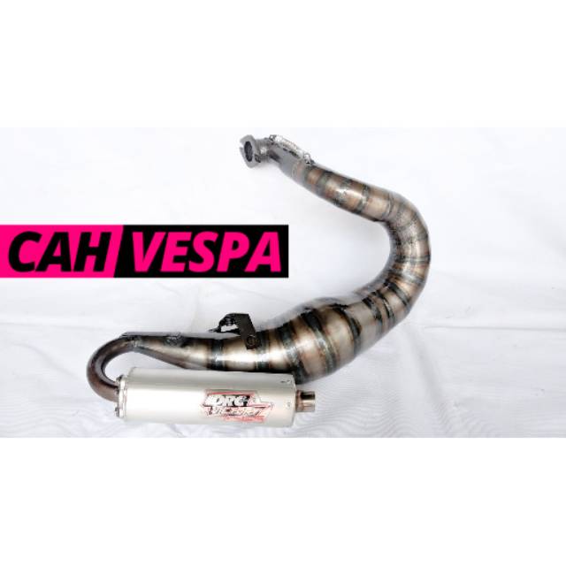 Knalpot Vespa DRC Victory Smallframe PTS AB Pro