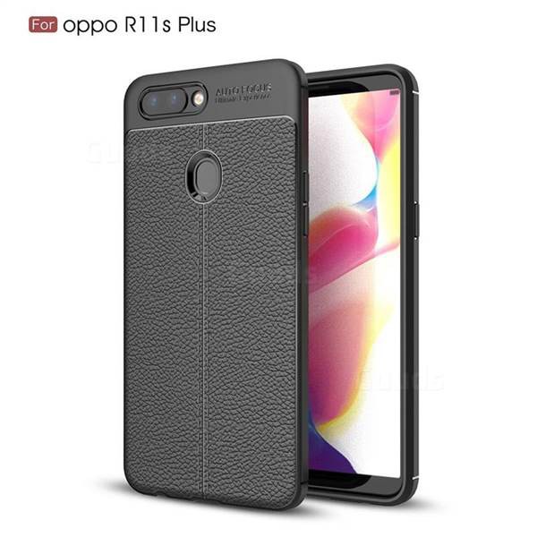 Case Softcase Leather Autofocus Oppo R11s Plus