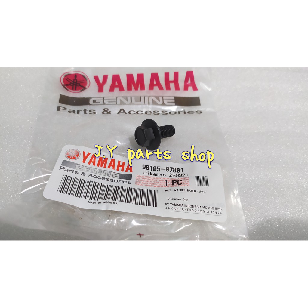 BOLT WASHER BASED BAUT GIGI SENTRIK KETENG TIMING SOUL GT MIO M3 S Z FINO XRIDE X RIDE 125 ORI YGP 90105-07801