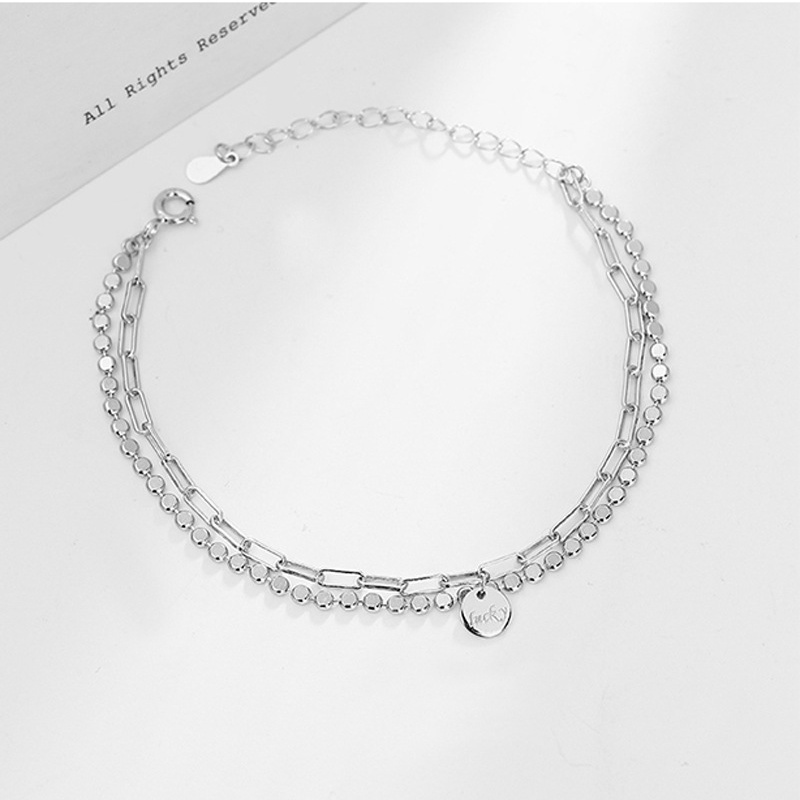 Gelang GL38 Tembaga Lapis S925 Premium Fashion Wanita Gelang Unik Lucu Keren Bagus Banget /Deluna/ BS