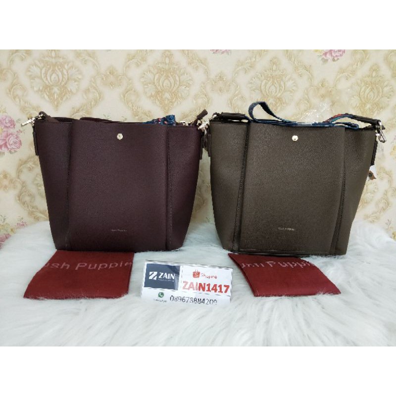 READY ORIGINAL HUSH PUPPIES FRANCES SATCHEL TAS SLEMPANG WANITA BEST SELLER