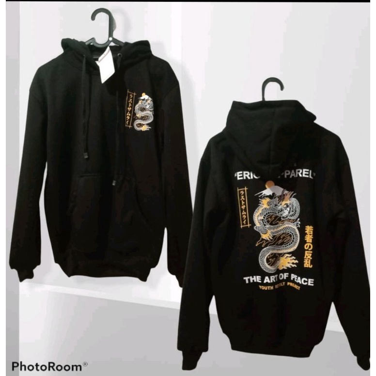 SWEATER HOODIE PRIA NAGA JEPANG