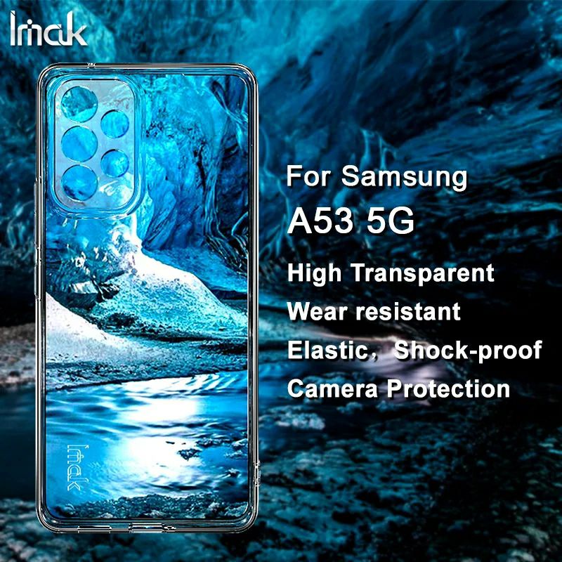 iMak Case Samsung Galaxy A53 A34 A54 5G Clear Softcase UX-5