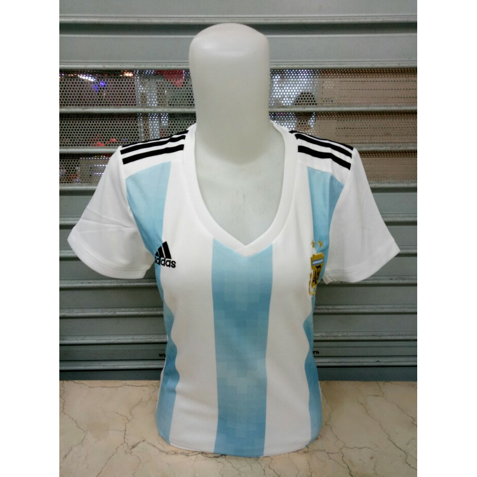 Harga Murah   JERSEY BOLA LADIES ARGENTINA HOME WORLD CUP PIALA DUNIA 2018 GRADE ORI  Happy