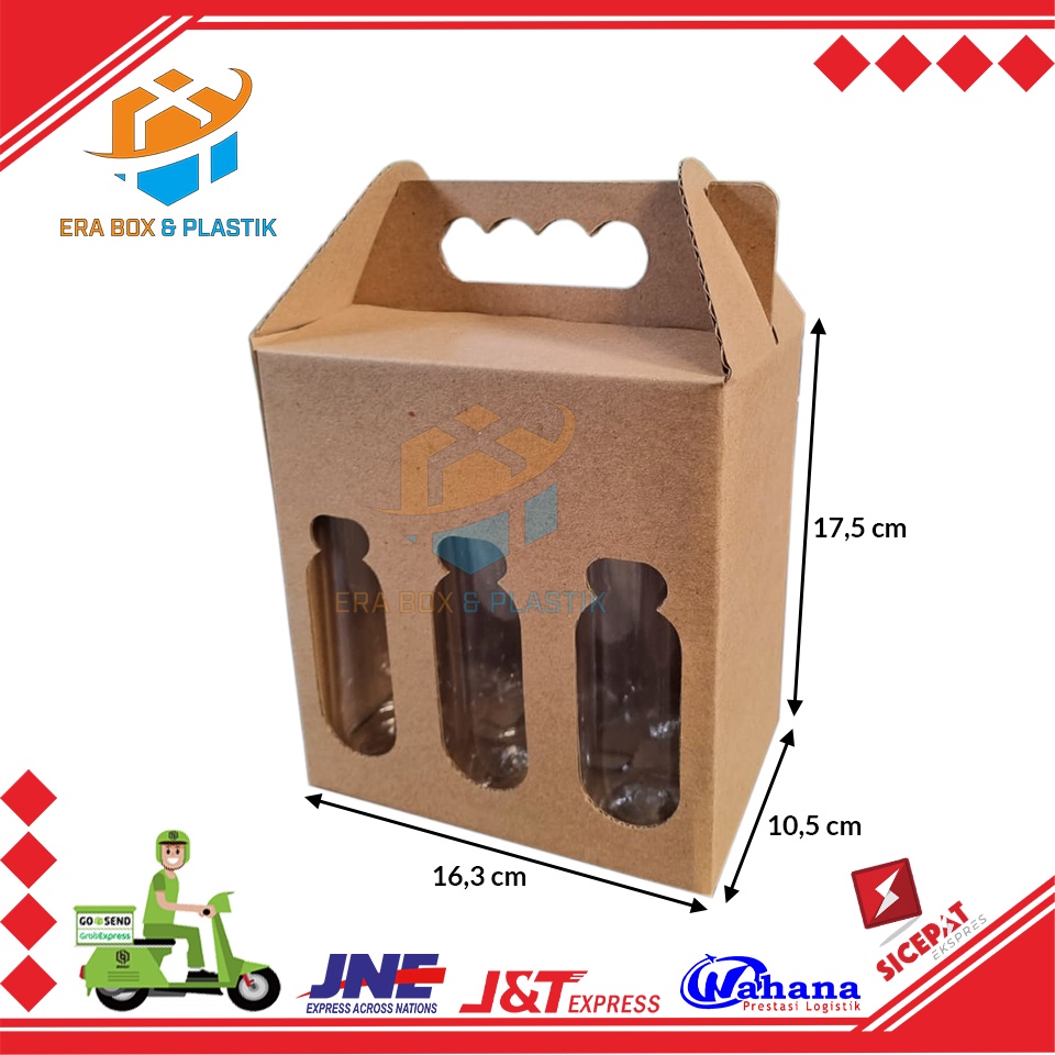 Box Minuman Botol  | Box Hampers | 1 Pack @10 Pcs