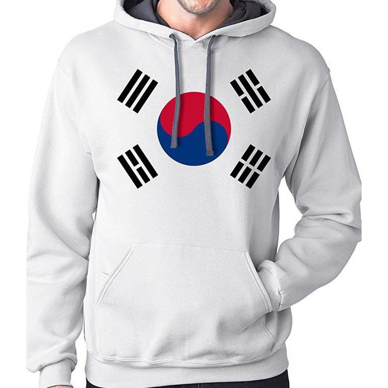 Jaket HOODiE bendera KOREA indonesia pria wanita Jacket Distro Pria Sweater Laki Wanita Fleece Polos