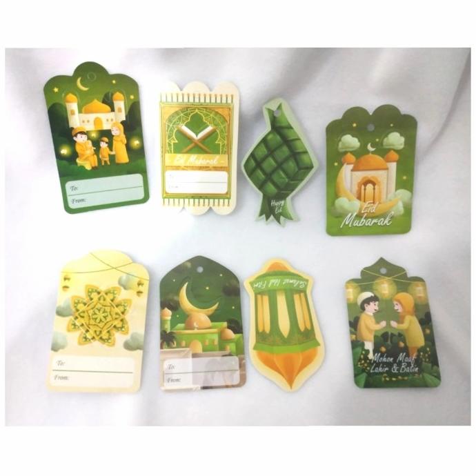 

Hang Tag Idul Fitri Hangtag Lebaran Hiasan Hampers Box-Perpack Hot!!!R30F