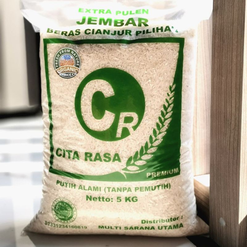

Beras Jembar Organik Pilihan Halal 5kg