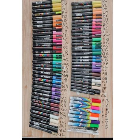 

⇍ posca pc3 dan pc5 ㊏