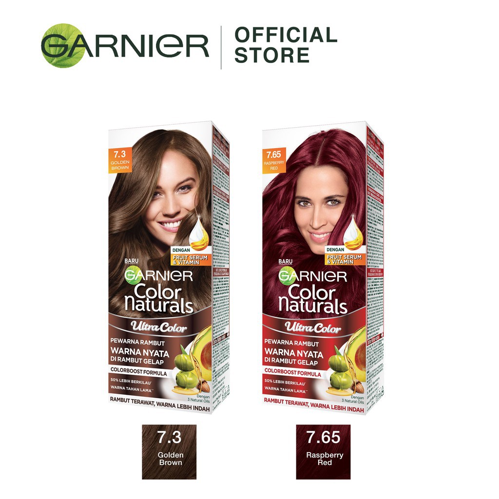 GARNIER COLOR NATURALS ULTRA COLOR 55ML + 50GR + 5ML (KOTAK)