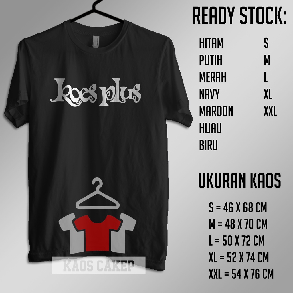 Kaos Baju Koes Plus Kaos Band
