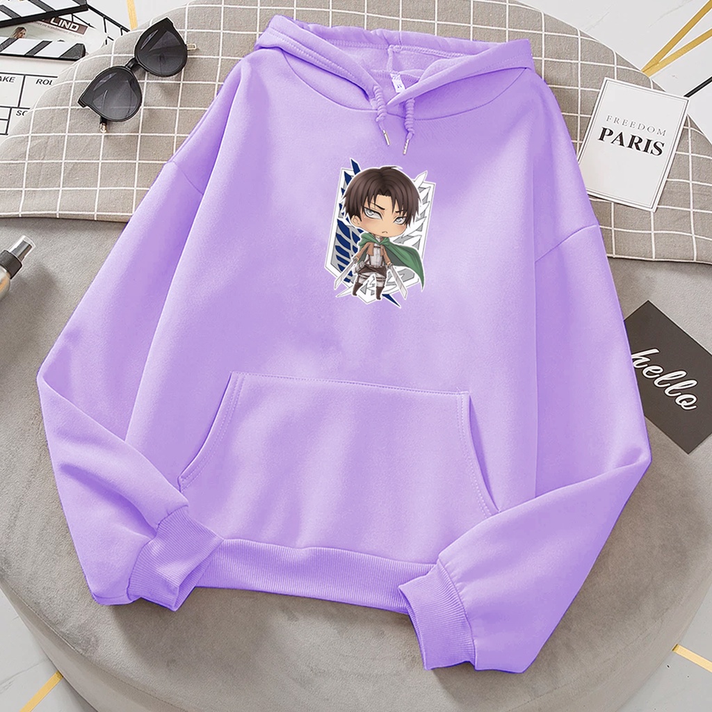 Sweater hoodie anak laki laki TITAN WARRIOR jaket anak cewek cowok anime trend