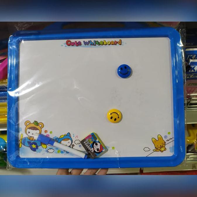 

Papan Tulis Anak Spidol White Board Besar Drawing Panjang 40 Cm