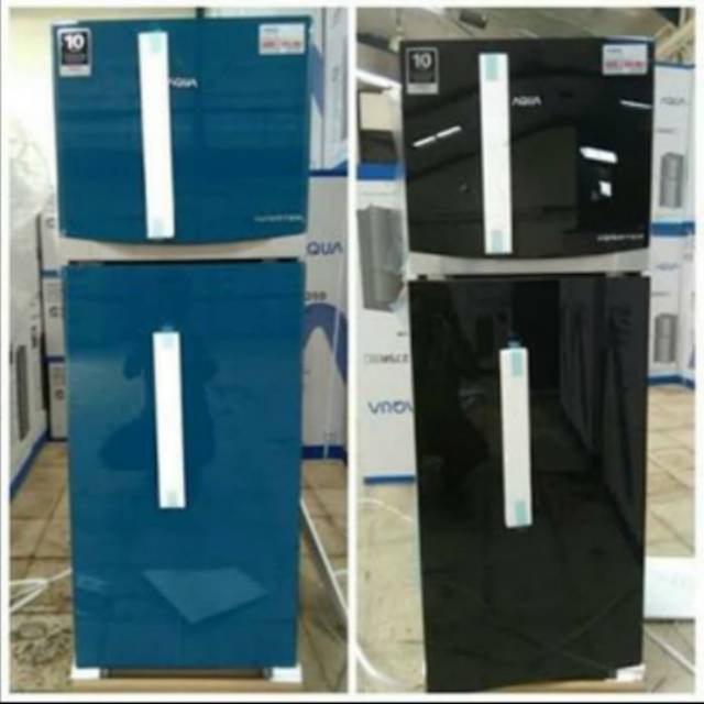 Kulkas AQUA 2 Pintu Inverter AQR-D275 Garansi Resmi Aqua AQRD275