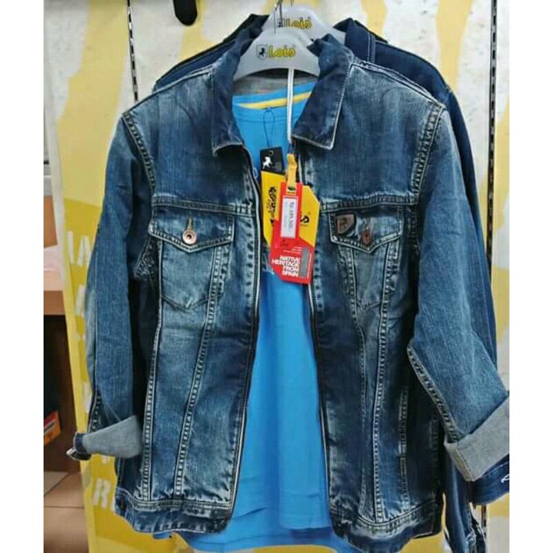 jaket jeans lois original