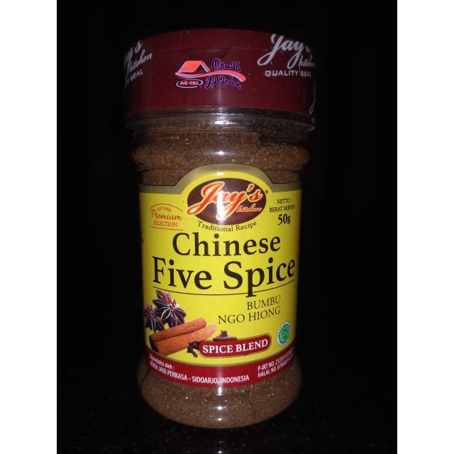

Jay's Chinese five spice NGO HIONG halal, 50gr