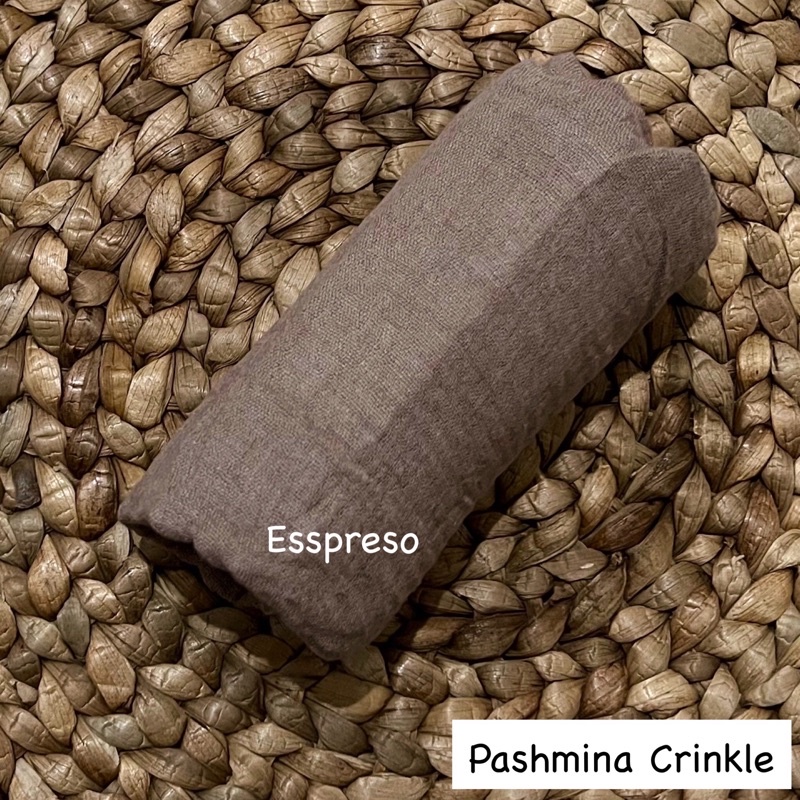 Pashmina crinkle Part 1 Hijab pasmina kusut Lavanya By Azzara-Esspreso