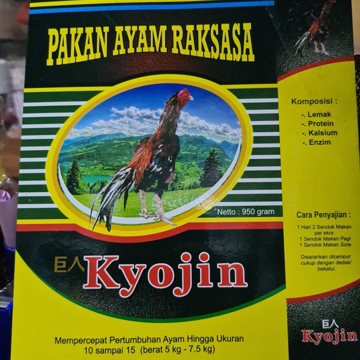 [[BISA COD]] ORIGINAL kyojin pakan ayam tarung raksasa