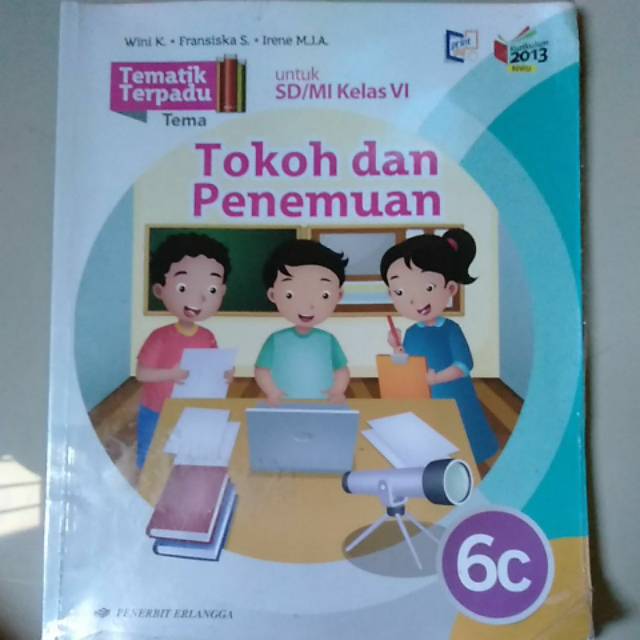 Buku Tematik Terpadu Tokoh Dan Penemuan 6c