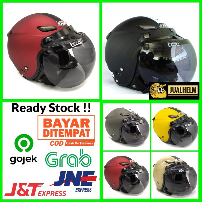 SALE Helm JPN MOMO Kaca Bogo ORIGINAL Helm Klasik Helm Vespa