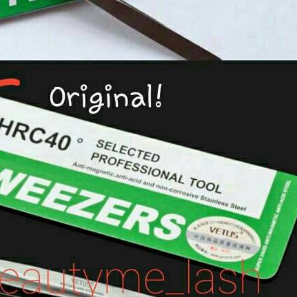 VETUS TWEEZERS PINSET VETUS FOR EYELASH EXTENSION