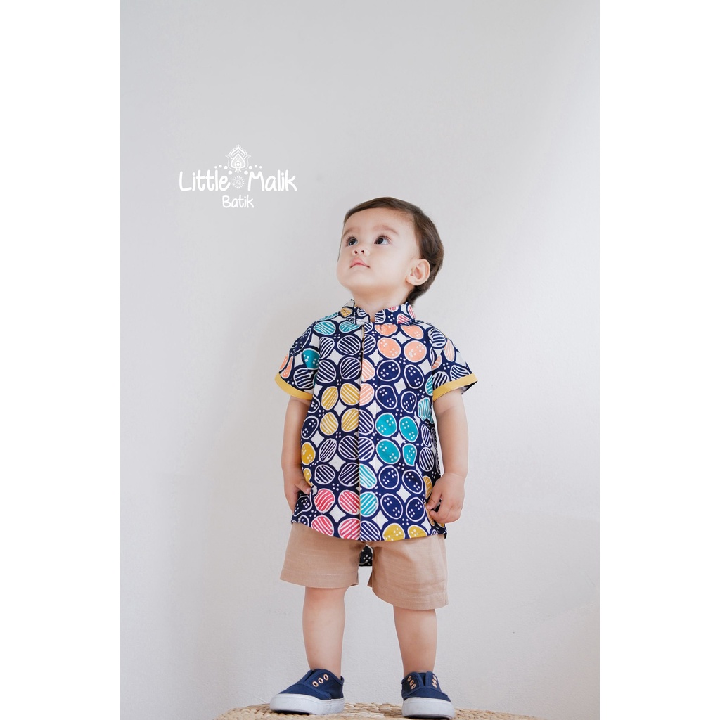 Kemeja Batik Anak By Little Malik Batik, Batik Garutan Cap Colet, Super Kece