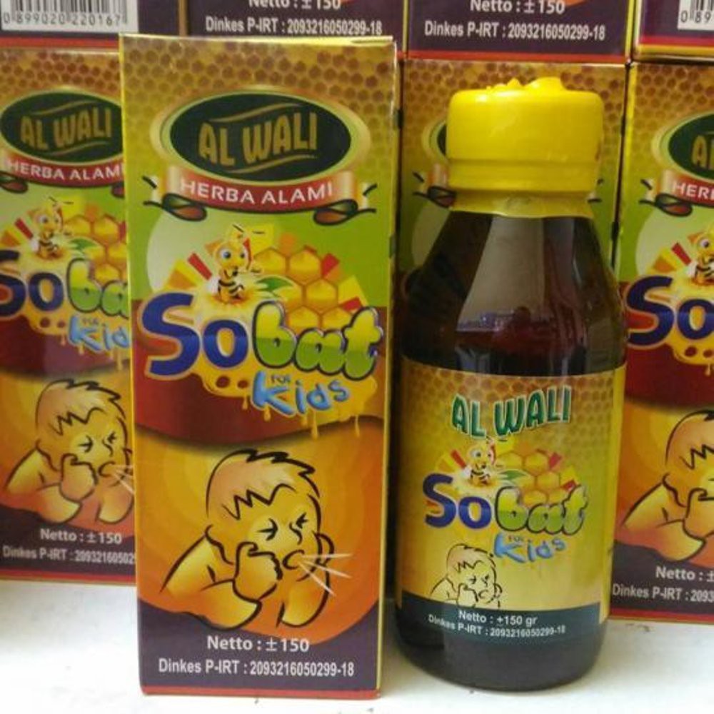 Obat Herbal Batuk Anak SOBAT KIDS Al Wali - 150gram