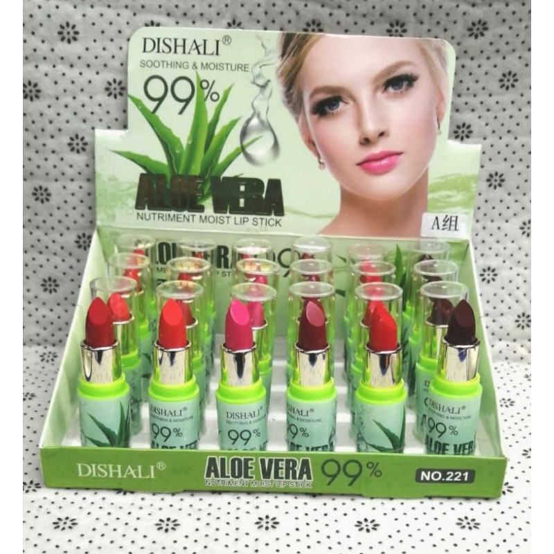 

[24pcs] LIPSTICKALOEVERA 99%
